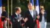 Preşedintele francez Emmanuel Macron şi omologul său român Klaus Iohannis, Bucureşti, 24 august 2017